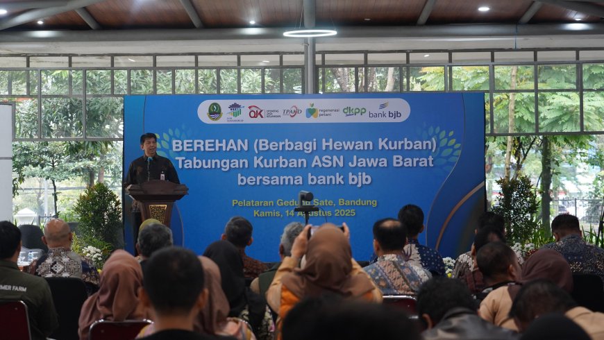 OJK Jabar dan Pemprov Luncurkan Program Tabungan Kurban ASN “Berehan”, Dukung Ibadah Sekaligus Regenerasi Peternak