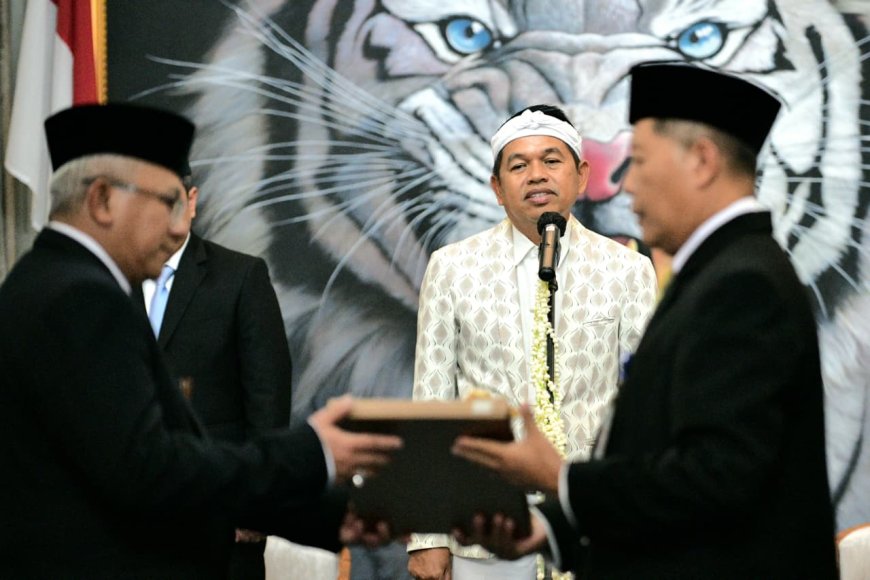 Gubernur Jabar Dedi Mulyadi Lantik Kepala BPKP Baru, Fokus Cegah Belanja Tak Penting di APBD