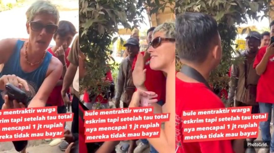 Heboh Turis Asing di Lombok Ditagih Rp 1 Juta untuk Es Krim, Netizen Malah Bikin Perdebatan Panjang