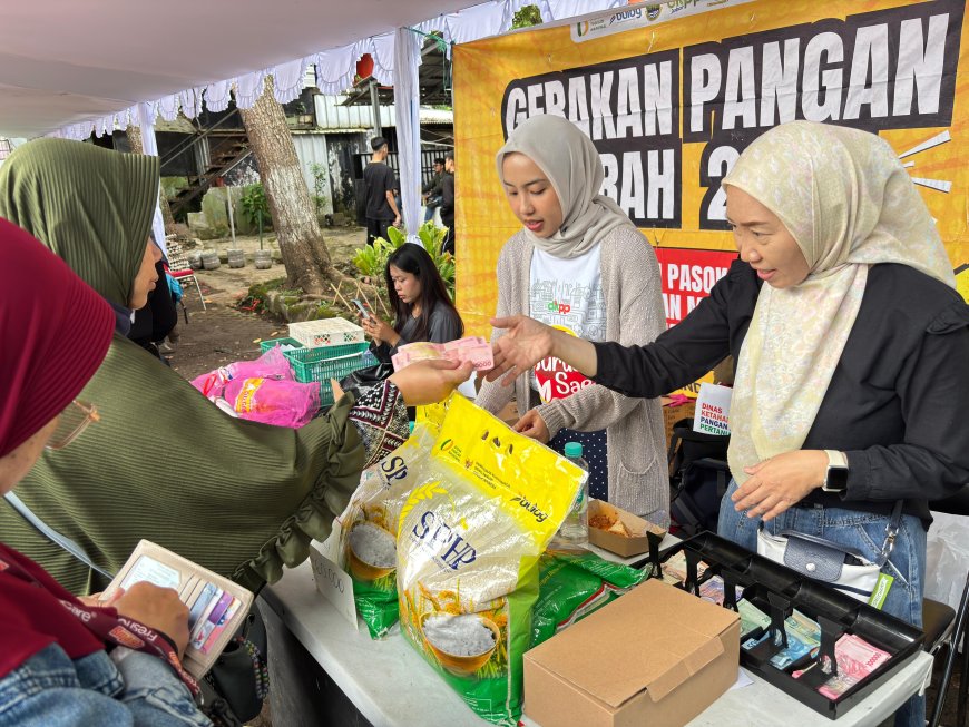 Beras Rp12.500/kg, Minyak & Gula di Bawah Pasar: Gerakan Pangan Murah Digelar di Jabar