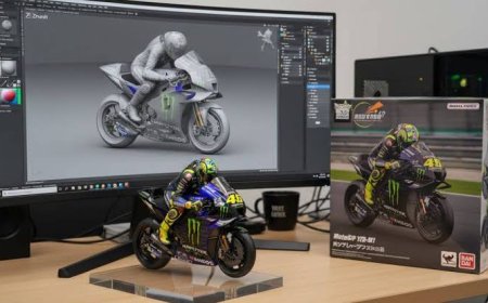 Tren Baru di Medsos: Foto Motor Jadi Miniatur ala Action Figure Bandai, Begini Cara Bikinnya dengan AI