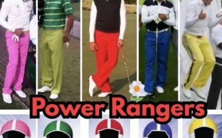Outfit Golf Ahmad Sahroni Disamakan dengan Power Rangers, Warganet Heboh!