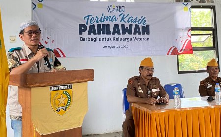 PLN Bagi 58 Paket Sembako untuk Keluarga Veteran, Wujud Nyata Terima Kasih pada Pahlawan