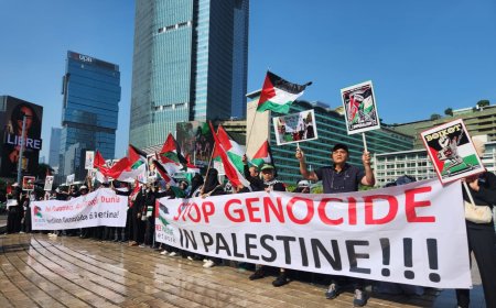 Aksi Bela Palestina, Rakyat Titip Amanat untuk Pidato Prabowo di PBB