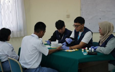 Bio Farma Adakan Cek Kesehatan Gratis untuk 300 Siswa di Bandung, Dukung Program Pemerintah