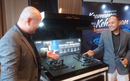 Revolusi Teknologi Dapur: Kompor Gas Smart Series FOTILE Hadir dengan Fitur Sinkronisasi Otomatis