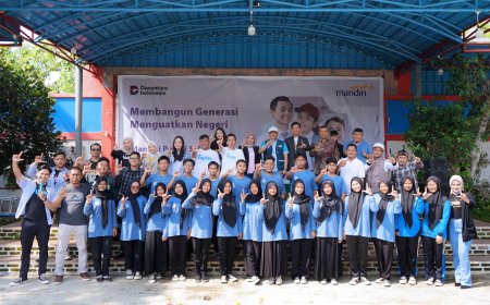 Dukung Pendidikan Nasional, Mandiri Peduli Sekolah Hadirkan Lingkungan Belajar Layak di Jawa Barat