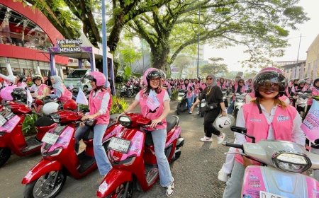 Ratusan Perempuan Riders Ramaikan SoKlin Ladies Flower Ride di Bandung: Bukti Wangi Bikin Percaya Diri