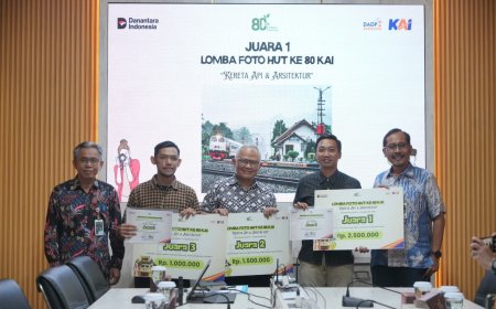 Karya Spektakuler Warnai Lomba Foto KAI Daop 2 Bandung, Ini Daftar Pemenangnya