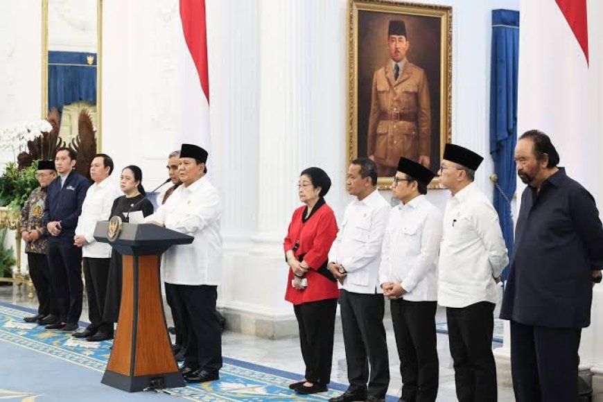 Prabowo Kumpulkan Ketum Partai di Istana: DPR Cabut Tunjangan, Aspirasi Rakyat Didengar
