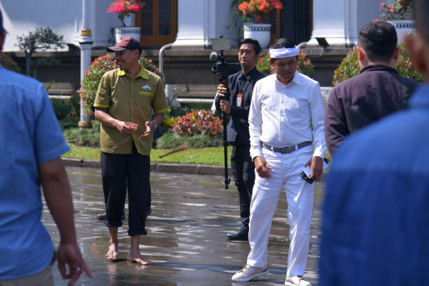 Pasca Ricuh Aksi Demo, Pemprov Jabar Benahi Fasilitas Publik di Sekitar Gedung Sate