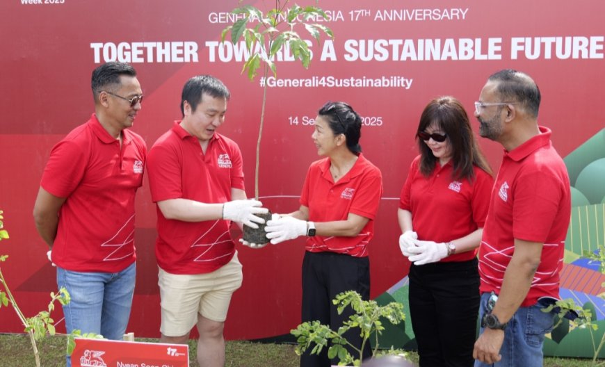 Rayakan 17 Tahun, Generali Indonesia Tanam 16.000 Mangrove dan Ratusan Pohon Demi Masa Depan Bumi