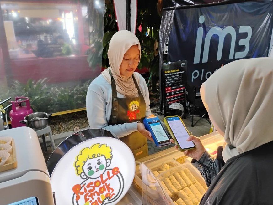 Indosat IM3 Platinum Jadi Tulang Punggung Transaksi Cashless UMKM pada Festival Kuliner Bandung 2025