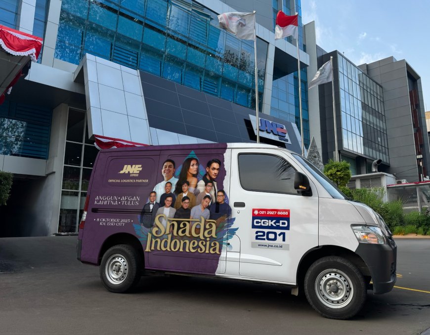 JNE Jadi Official Logistics Partner Snada Indonesia 2025, Angkat Musik dan Budaya Lokal ke Panggung Dunia