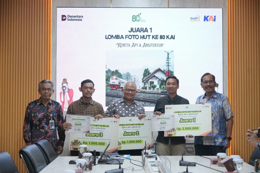 Karya Spektakuler Warnai Lomba Foto KAI Daop 2 Bandung, Ini Daftar Pemenangnya