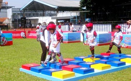 Ratusan Anak Bandung Antusias Ikuti NUVO Yuk, Main di Luar: Seru, Sehat, dan Anti Brain Rot!