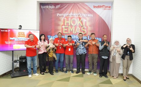 Telkomsel dan bank bjb Apresiasi Pelanggan Setia: Program HOKI Emas Hadirkan Total Hadiah 47 Gram Logam Mulia
