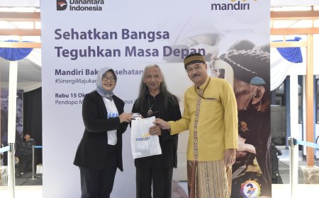 7.000 Warga Se-Indonesia Dapat Layanan Kesehatan Gratis dari Bank Mandiri, 600 di Antaranya di Jawa Barat