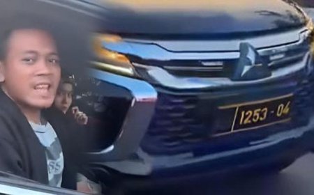 Ngaku Aparat, Pakai Sirine ‘Tot Tot Wuk Wuk’: Aksi Pengemudi Pajero Pelat Polri di Flyover Bandung Bikin Warganet Geram