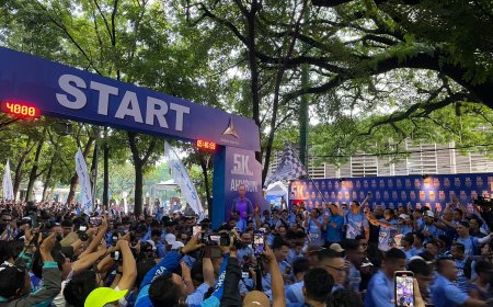AHY Run 2025 Jadi Pesta Lari dan Gaya Hidup Sehat Warga Bandung