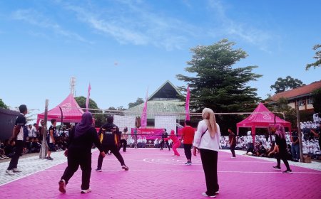 Tri Bawa Semangat 5G ke Sekolah Lewat Volley Tawa, Kolaborasi Teknologi dan Kreativitas Anak Muda