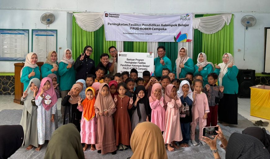 PLN Nyalakan Harapan Baru: Anak-Anak PAUD di Sumedang Kini Belajar dengan Teknologi Digital