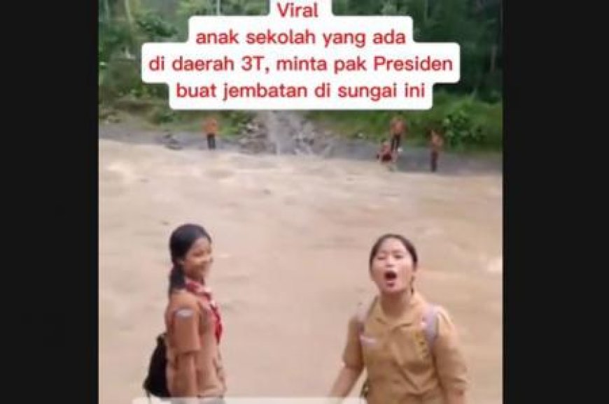 Viral! Pelajar di Nias Selatan Serukan Pesan Menyentuh untuk Presiden Prabowo: “Bangunlah Jalan Kami, Pak!”