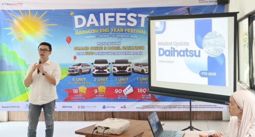 DAIFEST 2025: Daihatsu Bagi-Bagi 9 Mobil & Ratusan Hadiah Akhir Tahun, Begini Cara Ikutannya!