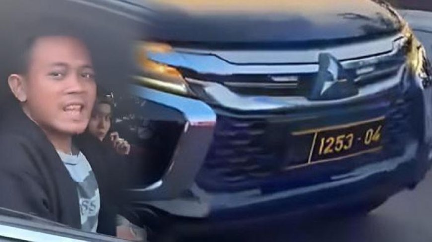 Ngaku Aparat, Pakai Sirine ‘Tot Tot Wuk Wuk’: Aksi Pengemudi Pajero Pelat Polri di Flyover Bandung Bikin Warganet Geram