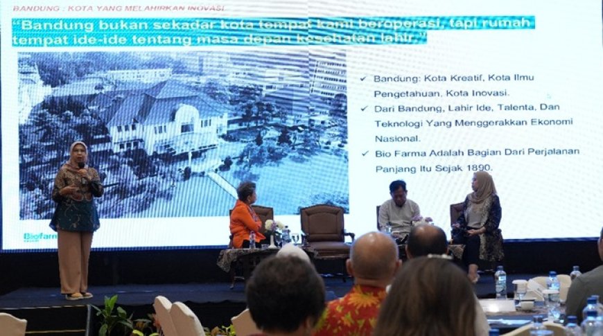 Bio Farma Dorong Bandung Jadi Kota Inovasi Kesehatan Dunia, Bukan Sekadar Destinasi Wisata