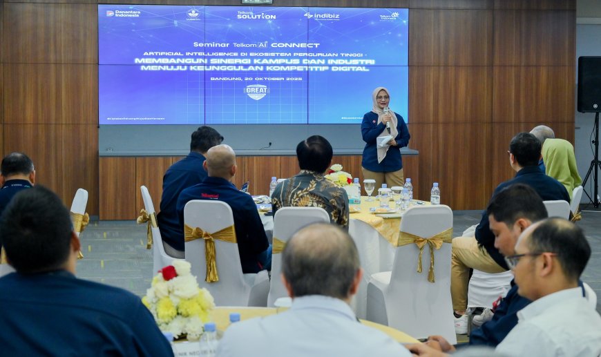 Indonesia Gaspol Bangun Ekosistem AI! Telkom Gandeng Kampus Se-Jawa Barat untuk Transformasi Digital
