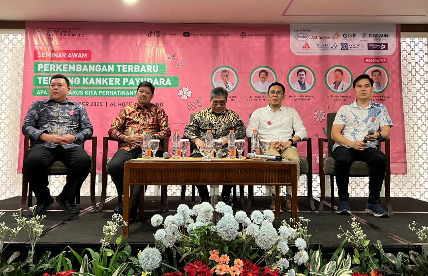 30 Persen Kasus Kanker Perempuan di Jabar adalah Kanker Payudara, RS Borromeus Dorong Periksa Rutin