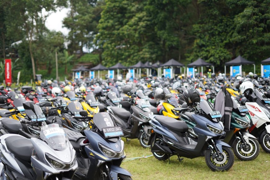 500 Motor Listrik Serbu Jatinangor! Pecahkan Rekor Nasional, Era BBM Tinggal Tunggu Waktu?