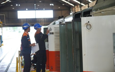 Sebelum Roda Berputar, 11 Syarat Ini Wajib Dipastikan Berfungsi di Lokomotif