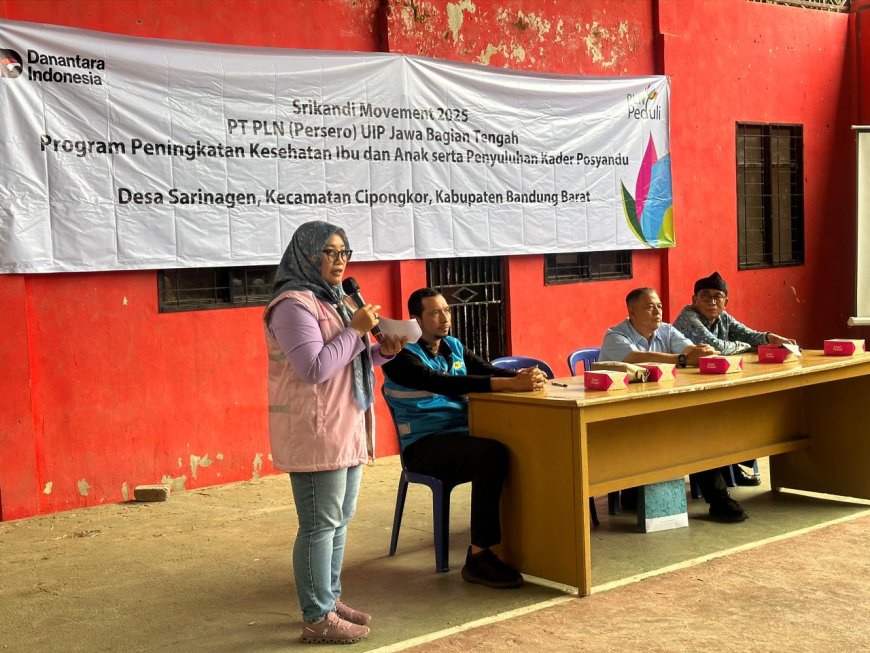 Srikandi Care TJSL PLN Perkuat Gizi Ibu dan Anak di Ring 1 Proyek PLTA Cisokan