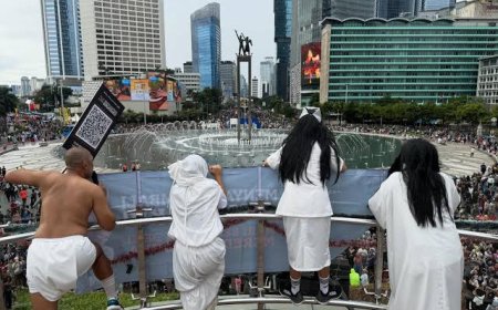 CFD Bundaran HI Mendadak Heboh: Hantu Agak Laen Galang Donasi, Warga Jakarta Ikut Menyala untuk Sumatera