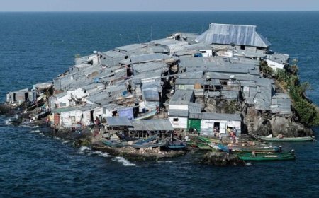 Migingo, Sepetak Tanah di Afrika yang Menjadi Rebutan dan Tumpuan Hidup Ribuan Nelayan