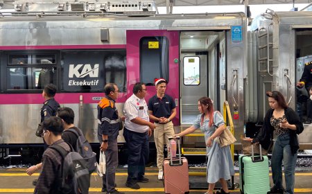 Arus Natal 2025 Membludak! KAI Daop 2 Bandung Terima 130.231 Penumpang dalam Sepekan