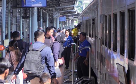 Jelang Malam Tahun Baru 2026, Pengguna Commuter Line Bandung Tembus 75 Ribu Penumpang