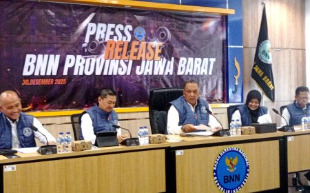 Kasus Narkotika di Jawa Barat Turun 12,5 Persen, BNN Jabar Tetap Perketat Pengawasan