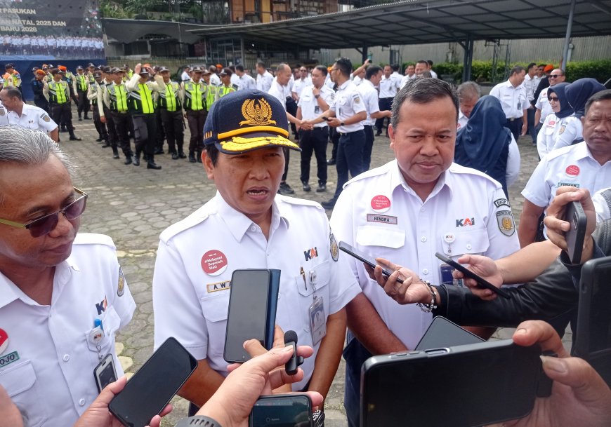 770 Personel Disiagakan, KAI Daop 2 Bandung Perketat Pengamanan Angkutan Nataru 2025/2026