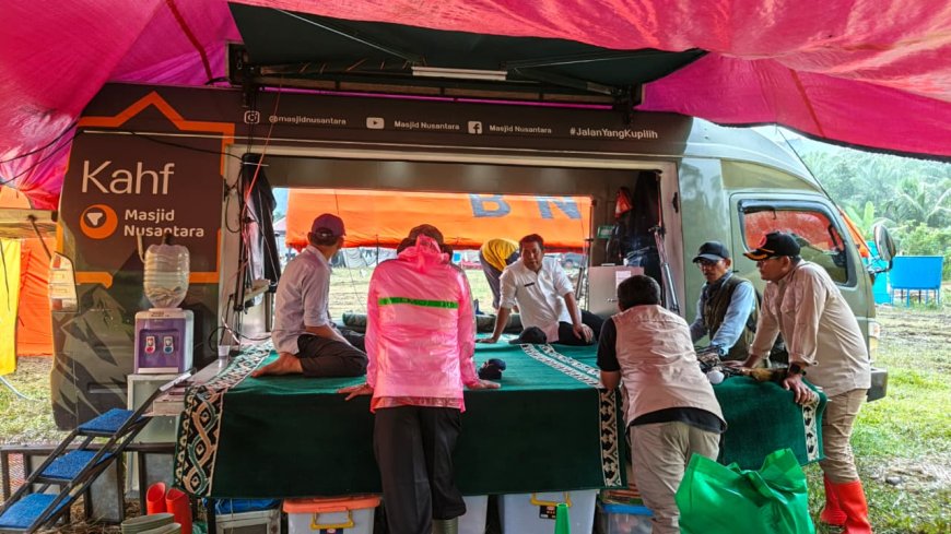 Mobile Masjid Layani Warga Terdampak Bencana Sumatera Barat