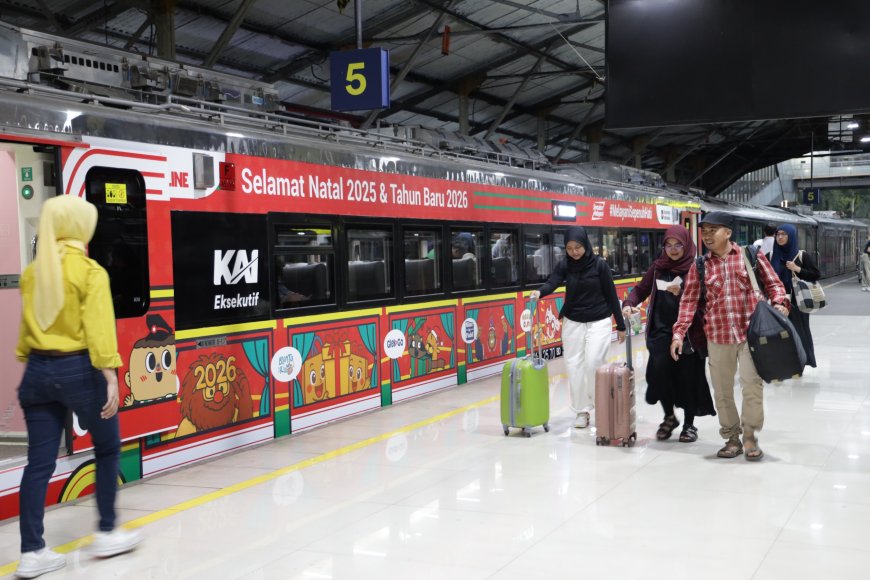 Natal 2025, KAI Commuter Catat 372 Ribu Pengguna di Wilayah Bandung