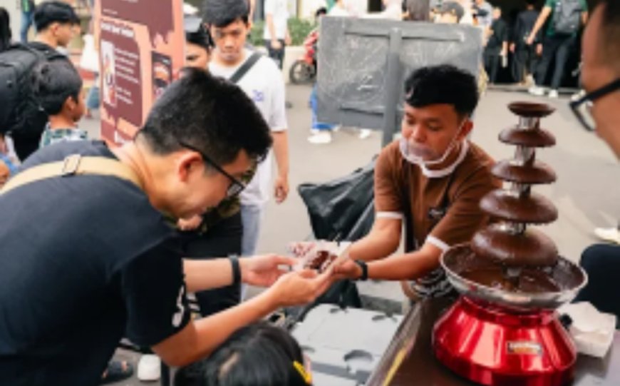 Blok M Jadi Ruang Pelepas Penat Akhir Tahun, Sensasi Cokelat Belgia Hadirkan Mood Booster bagi Anak Muda
