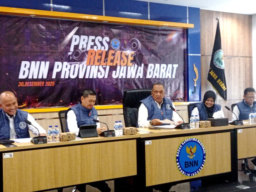 Kasus Narkotika di Jawa Barat Turun 12,5 Persen, BNN Jabar Tetap Perketat Pengawasan