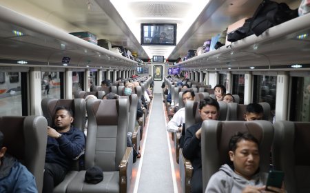 Antusiasme Mudik Lebaran 2026 Tinggi, Lebih dari 10 Ribu Tiket KA Jarak Jauh Daop 2 Bandung Ludes Terjual