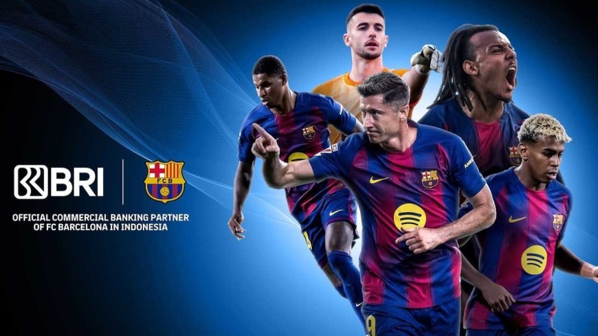 Bank BRI Jadi Sponsor Barcelona