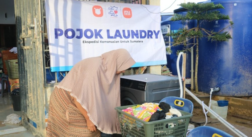 200 Kg Pakaian Donasi Xiaomi Indonesia Hangatkan Warga Terdampak di Sumatera