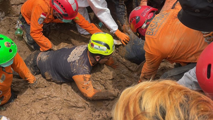 Tim SAR Gabungan Temukan 9 Bodypack, Evakuasi Korban Capai 48 Orang