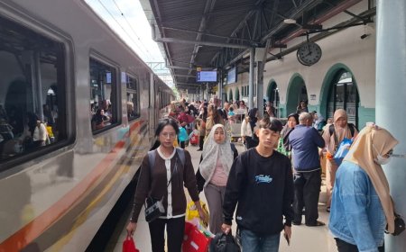 Tips Jitu Berburu Tiket Kereta Api Lebaran 2026, KAI Daop 2 Bandung Ungkap Strateginya